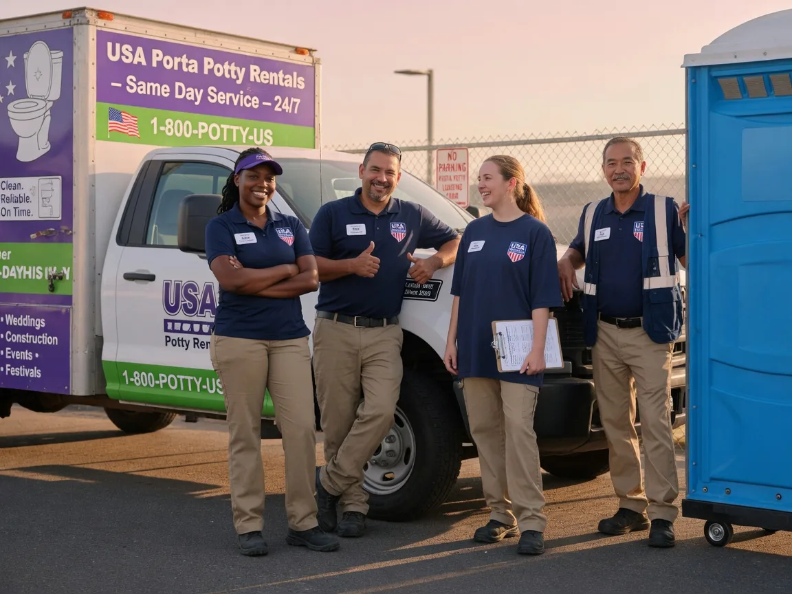 Porta Potty Rental company in Preston, WA